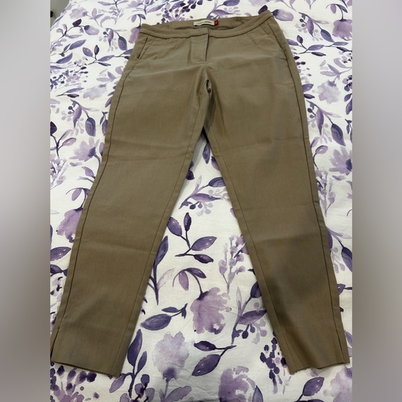 Khaki ribbed pants - Picture 1 of 7